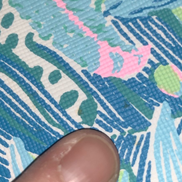 Lilly Pulitzer Botanical Green Holiday In The Sun GWP Top Handle Bag - Picture 12 of 16